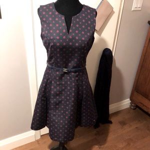 Tommy Hilfiger classic style navy blue dress, Size 4.